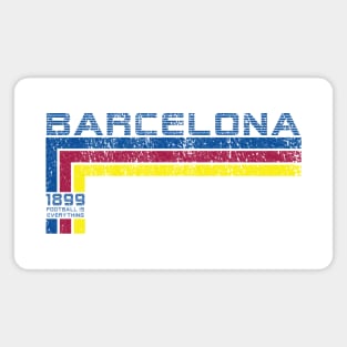 Football Is Everything - FC Barcelona 80s Ultras Magnet